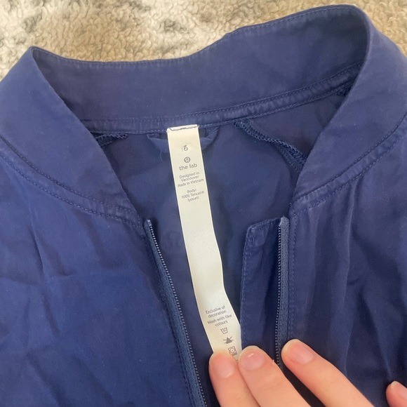 Lululemon Sendal Jacket *lululemon lab Velvety Blue - Picture 2 of 6